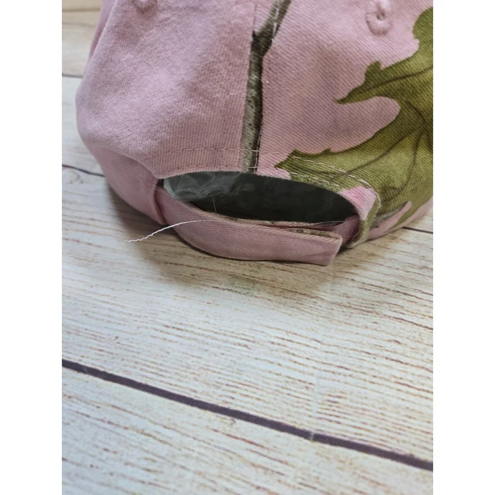 Bass Pro Shops Pink Camo Hat Cap YOUTH‎ Adjustable Hunting Fishing Kids Realtree